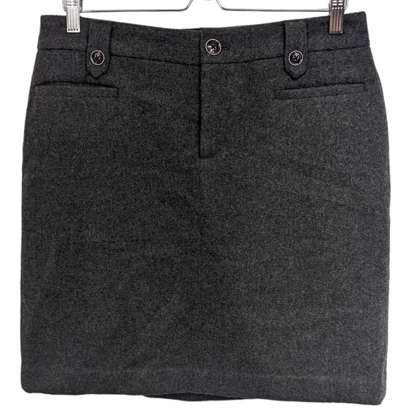 Eddie Bauer Wool Blend Pencil Skirt Sz 6 - Picture 1 of 12